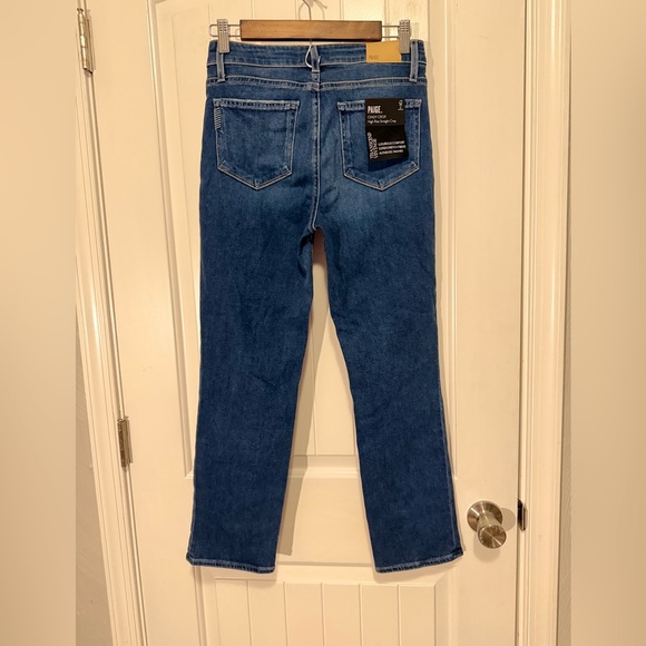 Paige Cindy Cropped jeans NWT, blue, size 27 - Picture 8 of 8